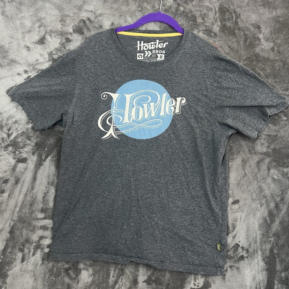 Howler Brothers T-shirt Medium Gray short sleeve front graphic Heed the Call